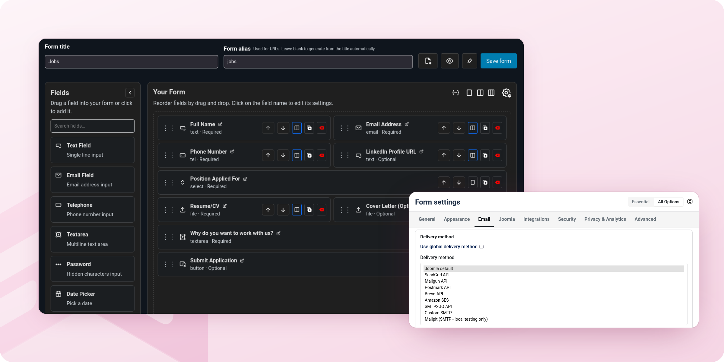 NXForms — product screenshot