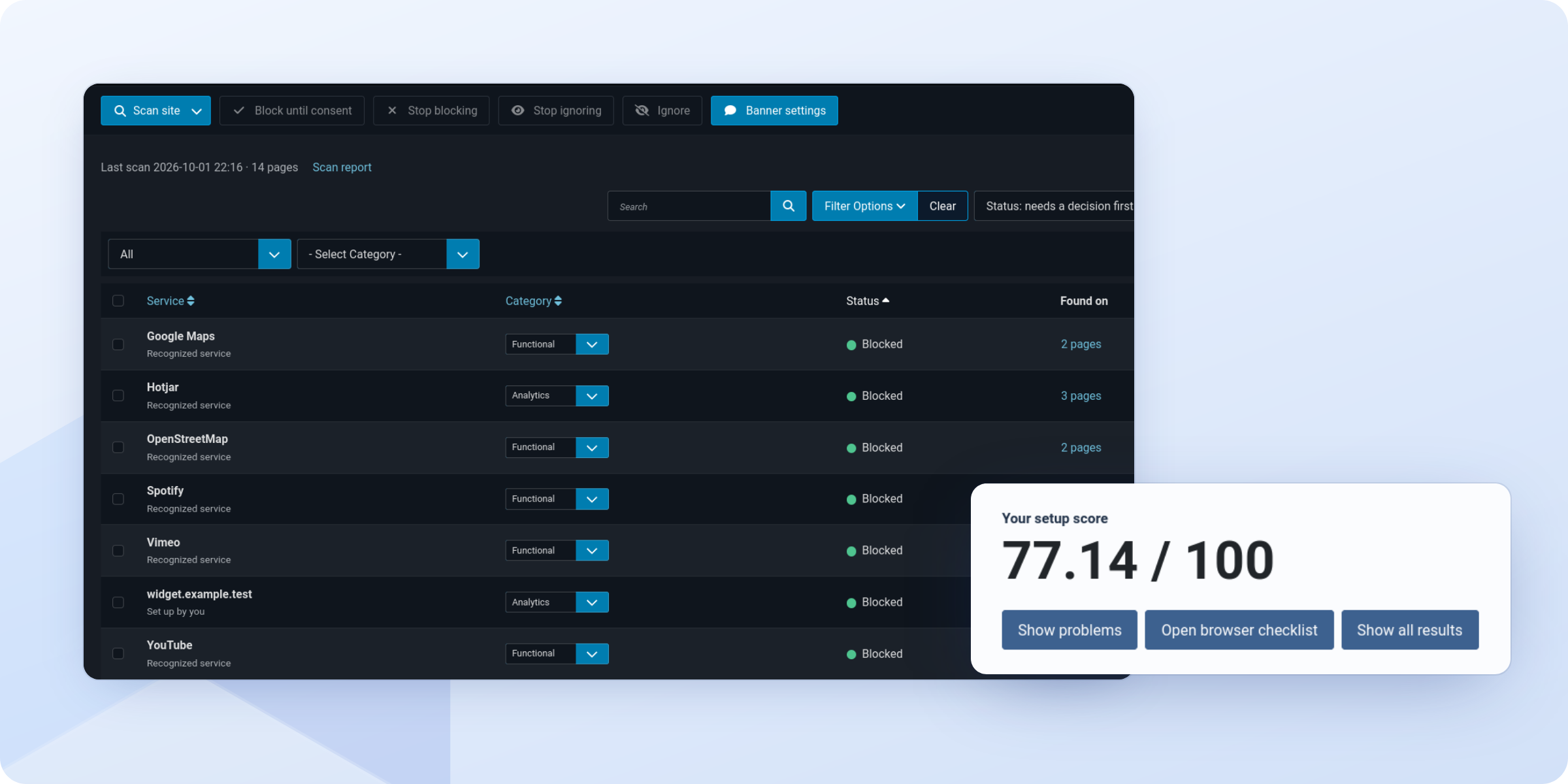 NexusConsent PRO — product screenshot
